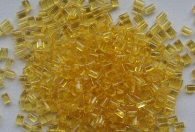 PP- recycled plastic granules - yellow
